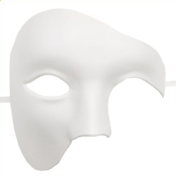 KinkHarness Masque Milo Blanc